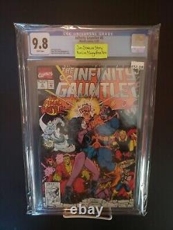 Infinity Gauntlet #6 (Marvel 1991) CGC 9.8 White Pages Ron Lim & George Perez