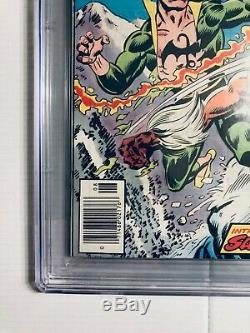 Iron Fist #14 CGC 9.6 WHITE PAGES 1st App SABERTOOTH Never Been Pressed