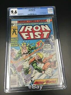 Iron Fist # 14 CGC 9.6 White (Marvel, 1977) 1st appearance of Sabretooth