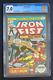 Iron Fist #1 Cgc 7.0 White Pages Marvel 1975 Comics Iron-man Battle Cover