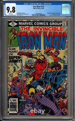 Iron Man 127 CGC Graded 9.8 NM/MT White Pages Marvel Comics 1979