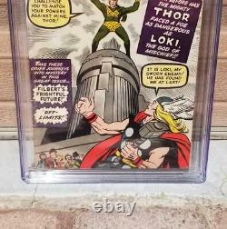 JOURNEY INTO MYSTERY #85 CGC 5.5 1st Appearance Loki OW-White Pages 1962 Thor 1