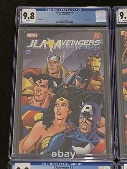 Jla Avengers #1-4 1 2 3 4 All Cgc 9.8 White Pages Marvel DC Comics 2003 2004