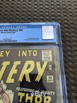 Journey into Mystery # 84 CGC 4.5 Cream to Off White Pages. UnRestored