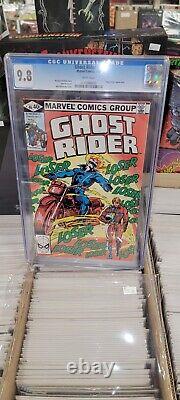 MARVEL Comics Ghost Rider 34 CGC 9.8 white pages ghost rider is a jerk cover