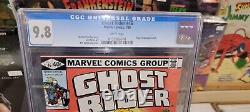 MARVEL Comics Ghost Rider 34 CGC 9.8 white pages ghost rider is a jerk cover