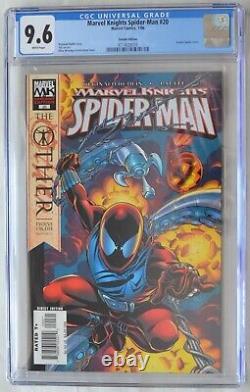 MARVEL KNIGHTS SPIDER-MAN #20 (2006) CGC 9.6 (NM+) WHITE Pages RARE Low Print