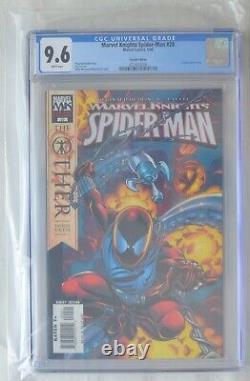 MARVEL KNIGHTS SPIDER-MAN #20 (2006) CGC 9.6 (NM+) WHITE Pages RARE Low Print