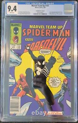 MARVEL TEAM-UP 141 CGC 9.4 PRICE VARIANT 1st APPEARANCE BLACK COSTUME WHITE PAGE