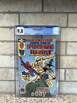 MARVEL TEAM-UP #90 CGC 9.8 WHITE PAGES Spider-Man & Beast, 2/80