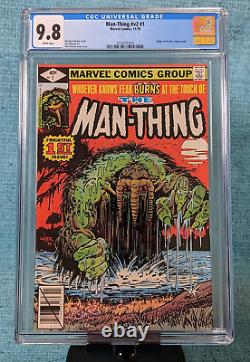 Man-Thing #1 CGC 9.8 Vol. 2 White Pages Marvel