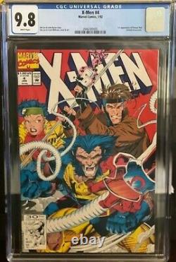 Marvel 1992 X-men #4 Cgc 9.8 Nm/mt White Pages! 1st Omega Red! Key Issue! Nice