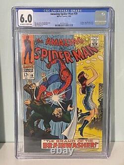 Marvel Amazing Spider-man #59 CGC 6.0 1st Mary Jane Cover Off-White/White Pages