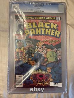 Marvel Black Panther 1 CGC 9.2 1977 OW White Pages 1st Solo Appear, Jack Kirby