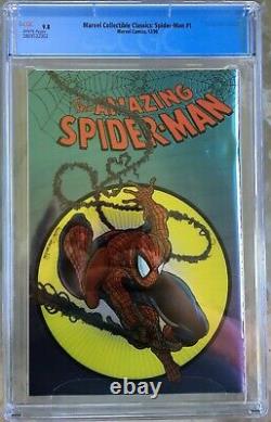 Marvel Collectible Classics Spider-Man #1 (1998) CGC 9.8 - White pgs Chromium