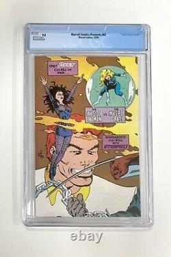 Marvel Comic Presents Wolverine and Ghost Rider 65 1990 CGC 9.8 NM/M White Pages
