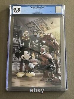 Marvel Comics # 1000 CGC 9.8 White Pages D23 Expo Variant Virgin Cover