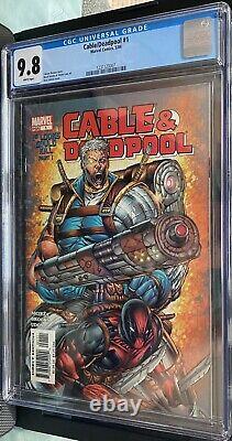 Marvel Comics 2004 Cable & Deadpool Debut Issue 1 Graded Cgc 9.8 Key White Pages