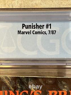 Marvel Comics 7/87 The Punisher #1 CGC 9.6 White Pages