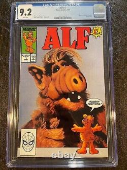 Marvel Comics Alf #1 CGC 9.2 White Pages 1988 Key 1988