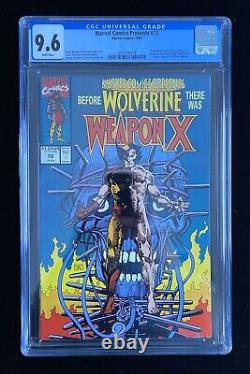 Marvel Comics Presents #72 Cgc 9.6 (1991) Origin Of Wolverine? White Pages
