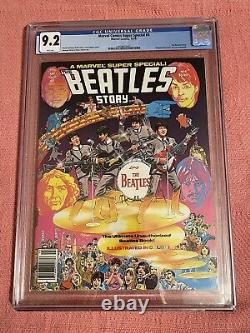 Marvel Comics Super Special #4 CGC 9.2 White Pages, The Beatles, Marvel Comics