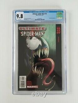 Marvel Comics Ultimate Spider-man #33 Cgc Graded 9.8 White Pages