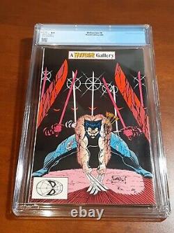 Marvel Comics Wolverine #8 6/1989 CGC 8.0 White Pages Hulk Appearance KEY