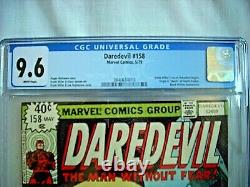 Marvel DAREDEVIL #158 CGC 9.6 NM+ White Pages 1979 1st Frank Miller