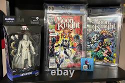 Marvel Moon Knight CGC 9.8 White pages Fist of Khonshu #1 Price Variant + MORE
