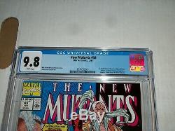 Marvel NEW MUTANTS #98 CGC 9.8 WHITE 1st App of Deadpool, Gideon, Domino 1991