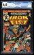 Marvel Premiere #15 Cgc Fn 6.0 White Pages 1st Appearance Iron Fist! Marvel 1974