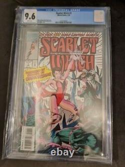 Marvel Scarlet Witch #1 Comic CGC Graded 9.6 (White Pages)