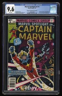 Marvel Spotlight (1979) #1 CGC NM+ 9.6 White Pages Number/Newsstand Variant