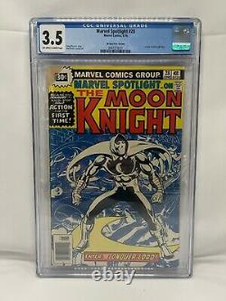 Marvel Spotlight 28 CGC 3.5 30 Cent Price Variant OW to White Pages 1st Solo MK