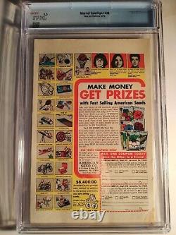 Marvel Spotlight #28, CGC 5.5 White Pages, 1976, 1st Solo Moon Knight, Disney+