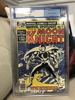 Marvel Spotlight #28 CGC 9.6 NM+ 1st Solo Moon Knight! OLD LABEL WHITE