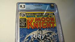 Marvel Spotlight 28 Cgc 9.2 White Pages 1st Solo Moon Knight 1976