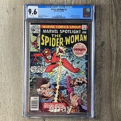 Marvel Spotlight 32 CGC 9.6 WHITE Pages First Jessica Drew Spider-Woman