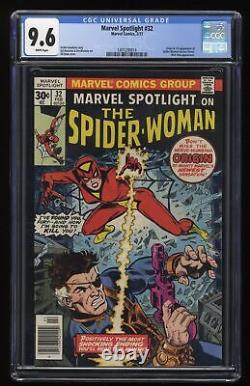 Marvel Spotlight #32 CGC NM+ 9.6 White Pages 1st Appearance of Spider-Woman