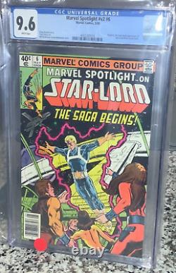 Marvel Spotlight #6 (1980) Newsstand CGC 9.6 WP White Pages (1st App Star Lord)