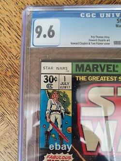 Marvel Star Wars #1 CGC 9.6 White Pages