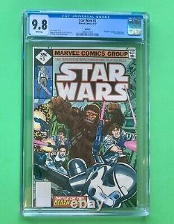 Marvel Star Wars #3 CGC 9.8 (1977) White Pages No UPC Reprint Multi-Pack Edition