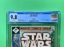 Marvel Star Wars #3 CGC 9.8 (1977) White Pages No UPC Reprint Multi-Pack Edition