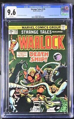 Marvel Strange Tales #179 4/75 Cgc 9.6 Nm+ White Warlock 1st Pip The Troll Key