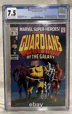 Marvel Super-Heroes 18 CGC 7.5 OFF-WHITE TO WHITE 1st Guardians of the Galaxy