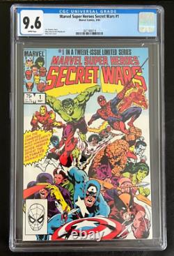 Marvel Super Heroes Secret Wars #1 (1984) CGC 9.6 White Pages