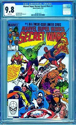 Marvel Super Heroes Secret Wars #1 CGC 9.8 NM/MT White Pages