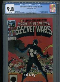 Marvel Super Heroes Secret Wars #8 (1984) CGC 9.8 WHITE VENOM
