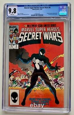 Marvel Super Heroes Secret Wars #8 (1984) CGC 9.8 WHITE VENOM! Symbiote